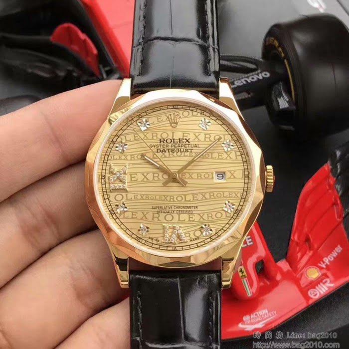 ROLEX勞力士 2019新款 商務系列 太陽紋錶盤 原裝進口全自動機械 深度防水 男士腕表  wssb3938